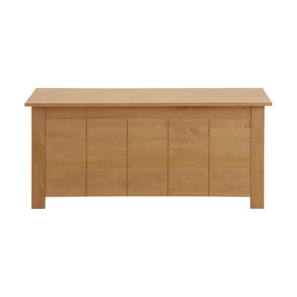 Cassapanca in legno di pino di colore naturale 100x45 cm Bertram - Støraa