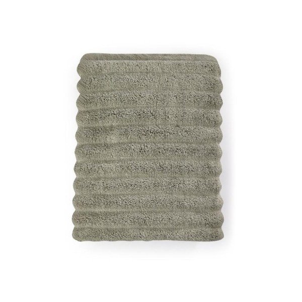 Telo da bagno in cotone grigio 140x70 cm Prime - Zone