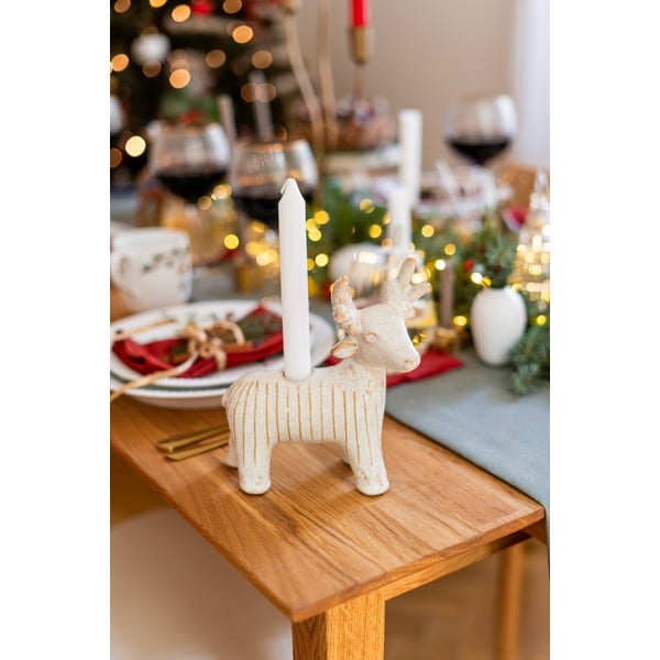 Candeliere in gres Elef - Bloomingville-image-1