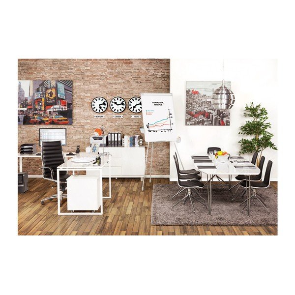 Bílý rozkládací jídelní stůl Kokoon Design Extensio-image-2