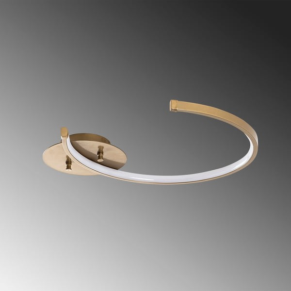 Plafoniera LED in oro 33x46 cm Moon - Opviq lights-image-1