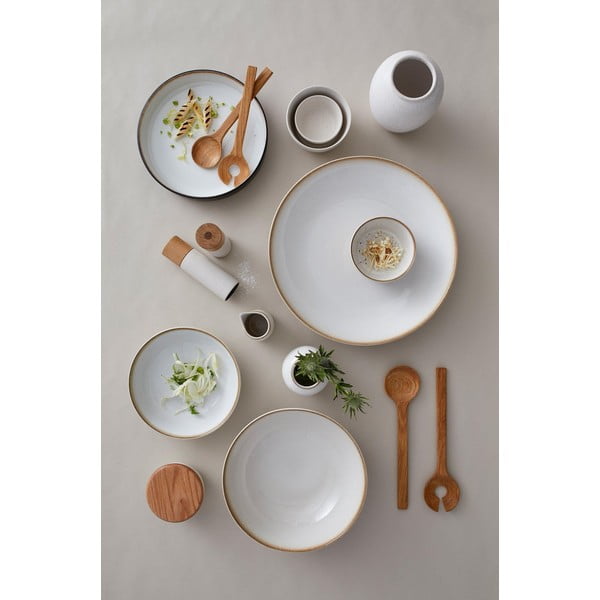 Set macina pepe e sale bianco in ceramica 2 pz Gastro Cream – Bitz-image-1