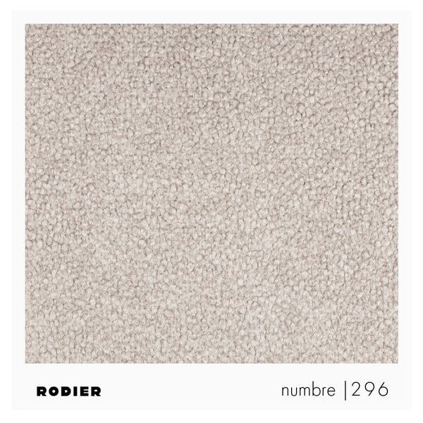 Poggiapiedi color crema rivestito in bouclé Mirel – Rodier-image-4