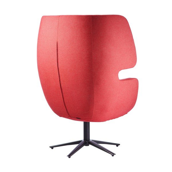 Sedia girevole arancione Moai - Softline-image-2