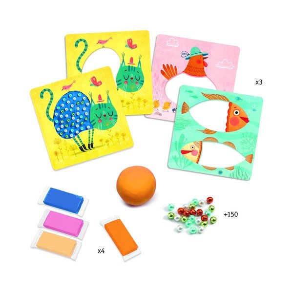 Set per la realizzazione di mosaici Perle - Djeco-image-1