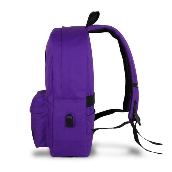 Zaino viola con porta USB My Valice SPECTA Smart Bag - Myvalice-image-4