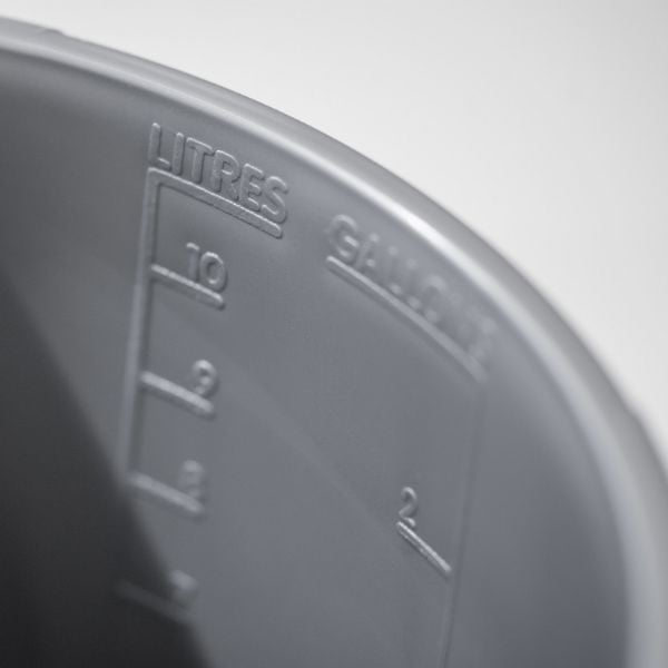 Secchio nero Clean, 10 L Classic - Addis-image-3