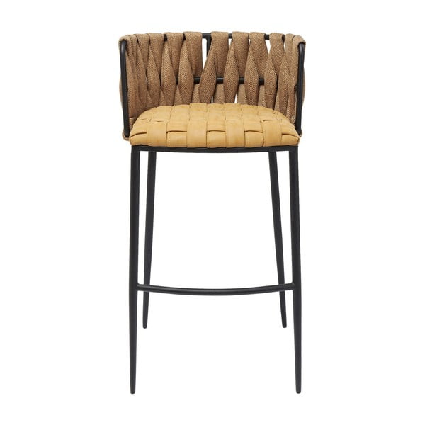 Set di 2 sgabelli da bar gialli Cheerio - Kare Design-image-1