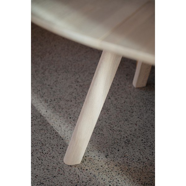 Tavolo da pranzo rotondo in rovere massiccio allungabile ø 140 cm Clapperton – Rowico-image-4