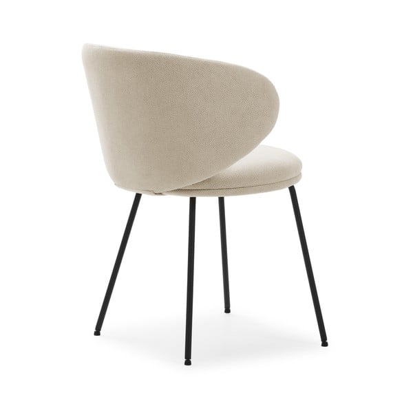 Set di sedie da pranzo beige in imbottito 2 pz Rush – Marckeric-image-4