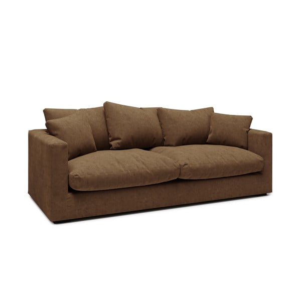 Divano marrone 220 cm Comfy - Scandic-image-1