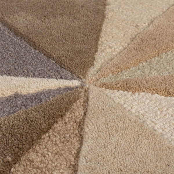 Tappeto in lana beige 160x230 cm Reverie - Flair Rugs-image-2