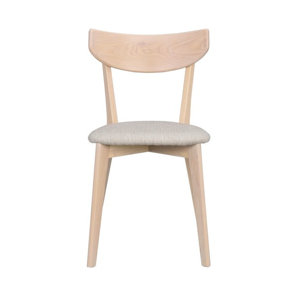 Sedia da pranzo in colore beige-naturale Ami - Rowico-image-4