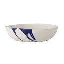 Ciotola in gres bianco e blu 2,22 l Okayama - Bloomingville