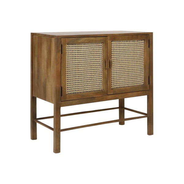 Cassettiera in legno di mango marrone 88x84 cm Nipas - Light & Living-image-2