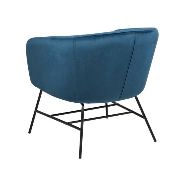 Poltrona Ramsey blu scuro - Actona-image-1