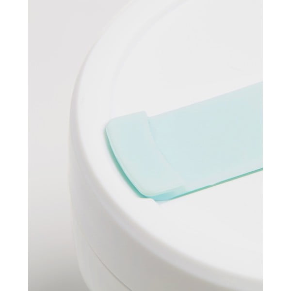 Tazza da viaggio pieghevole verde e bianca Mint, 355 ml Pocket Cup - Stojo-image-4