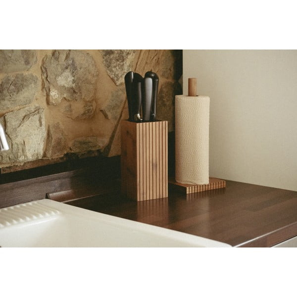 Portasciugamani da cucina in bambù in colore naturale Mera - Wenko-image-2