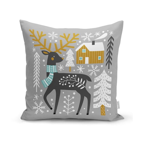 Federa decorativa a tema natalizio 43x43 cm – Mila Home