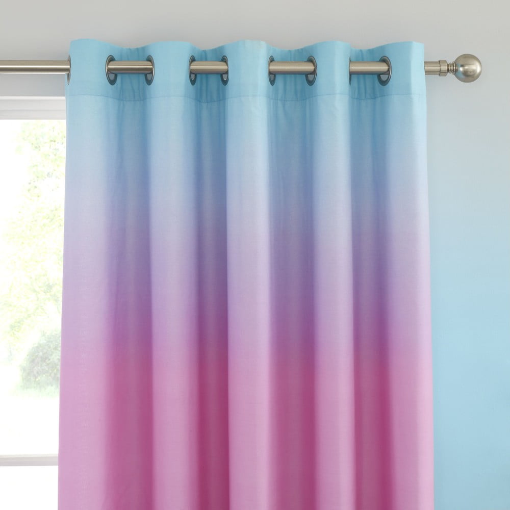 Tenda per bambini rosa e viola 2 pz 168x183 cm Ombre Rainbow Clouds – Catherine Lansfield | Tende per bambini