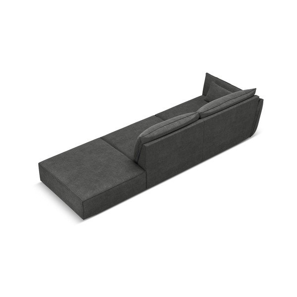 Divano angolare grigio Vanda - Mazzini Sofas-image-3