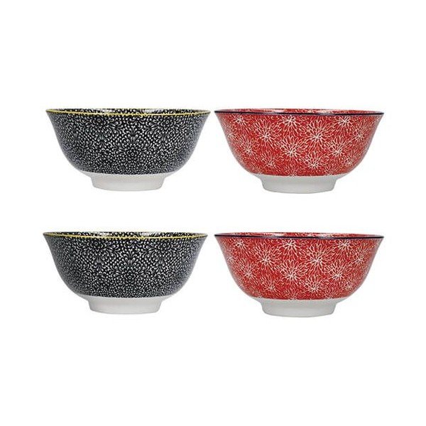Set di 4 ciotole in ceramica, ø 16 cm - Kitchen Craft
