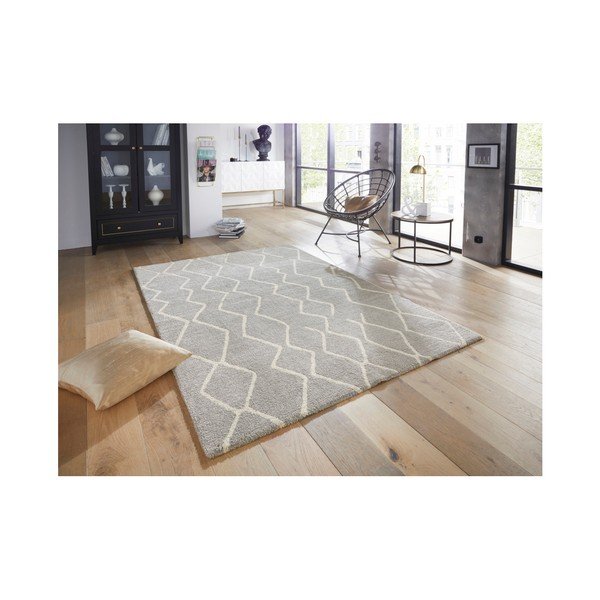 Tappeto grigio Vienne, 80 x 150 cm Glow - Elle Decoration-image-3