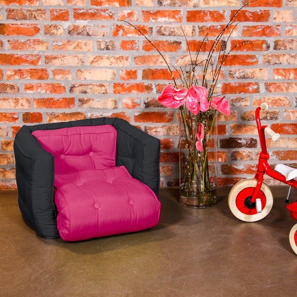 Dětské křesílko Karup Baby Dice Magenta/Gray-image-1