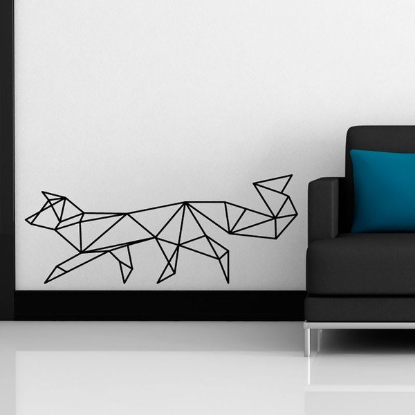 Samolepka Ambiance Origami fox-image-2