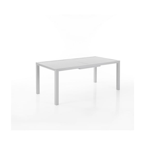 Tavolo da pranzo da giardino in alluminio 90x180 cm Nydri - Tomasucci