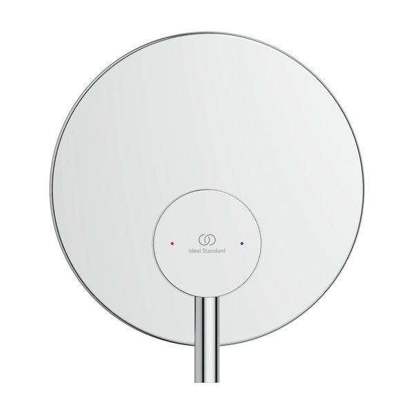 Rubinetto per lavabo argentato effetto lucido Ceraline - Ideal Standard-image-1