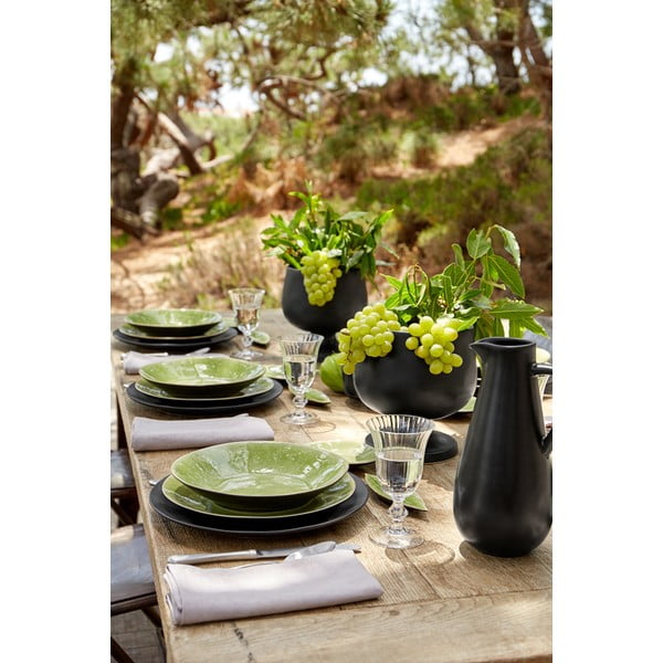 Piatto in gres verde chiaro , ⌀ 27 cm Riviera - Costa Nova-image-2