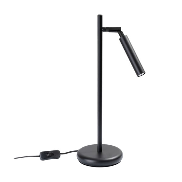 Lampada da tavolo nera (altezza totale 43 cm) Fideus – Nice Lamps