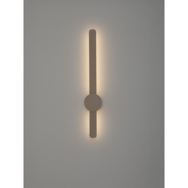 Lampada da parete LED greige in alluminio Norei – Nova Luce-image-3