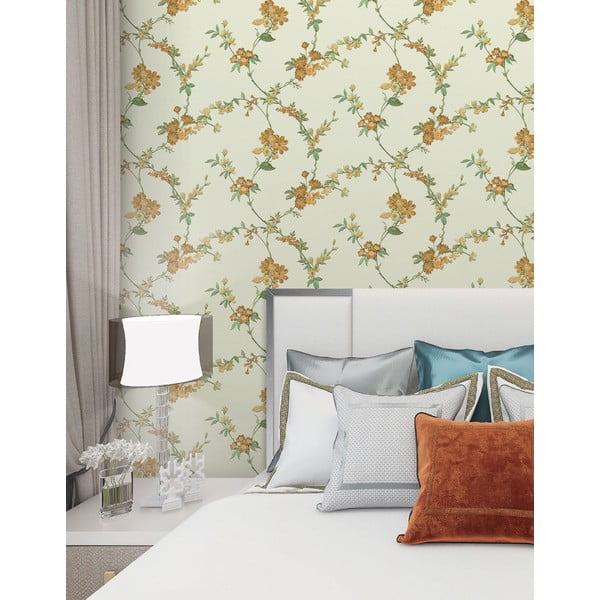 Carta da parati in lana 10 m x 53 cm Retro - Vavex-image-1