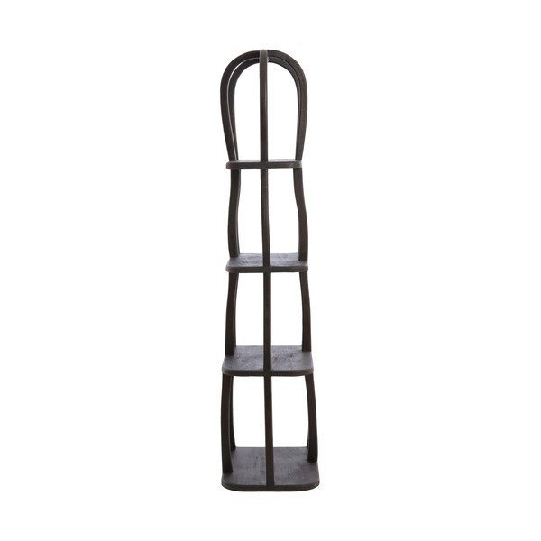 Scaffale colore naturale scuro in mango massiccio 53x175x40 cm Lowe – Light & Living-image-3