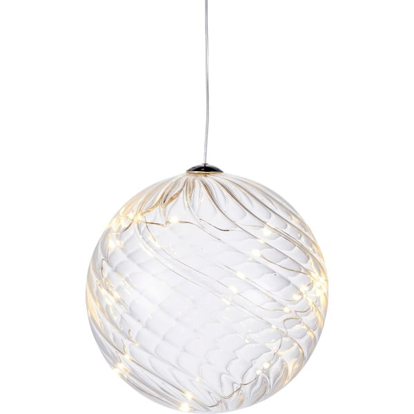 Decorazione luminosa a LED Sfera, Ø 13 cm Wave - Sirius