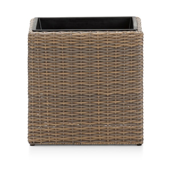Set di 2 vasi artificiali in rattan - Bonami Essentials-image-3