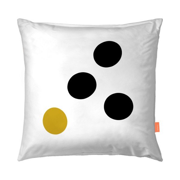 Set di 2 federe in cotone Senape - Blanc-image-3