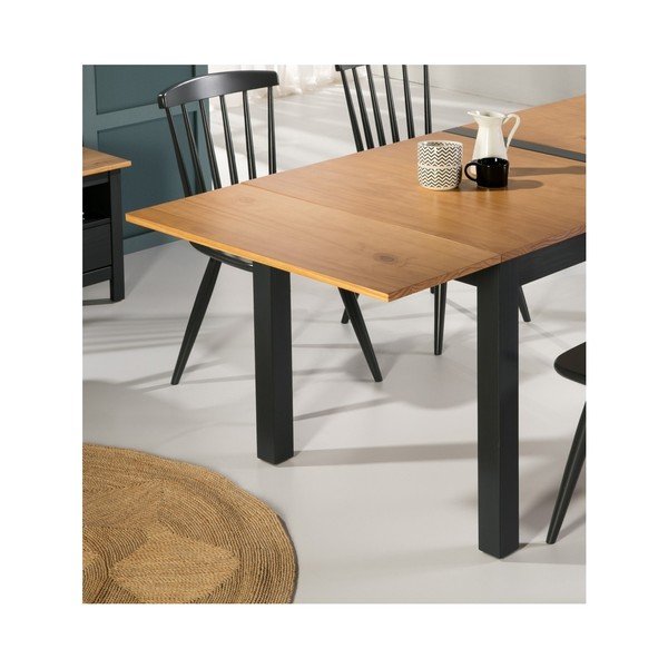 Piano del tavolo da pranzo in legno di pino massiccio Jade - Marckeric-image-4