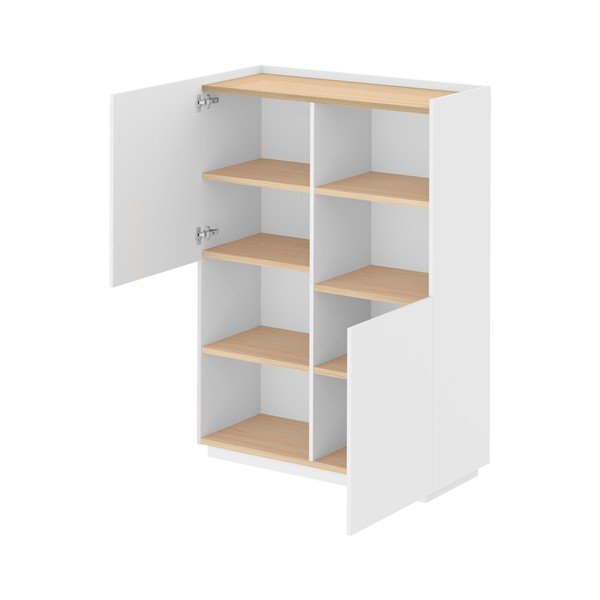 Libreria bianca 100x147 cm Nina - TemaHome-image-3