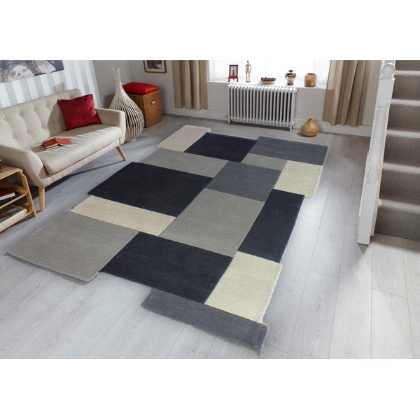 Tappeto di lana Illusion Collage Odette, 150 x 240 cm - Flair Rugs-image-1
