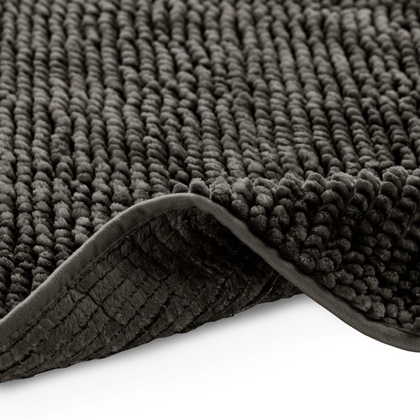 Tappetino per il bagno grigio scuro 70x120 cm Bati – Restilo-image-3