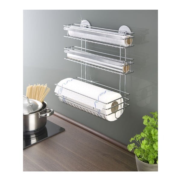 Supporto autoportante per asciugamani e fogli da cucina, fino a 40 kg Turbo-Loc - Wenko-image-2