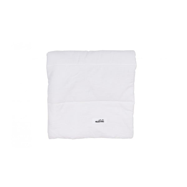 Fascia per neonati in cotone bianco 75x75 cm - Malomi Kids-image-2