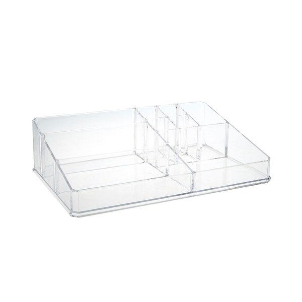 Organizzatore di cosmetici con 9 scomparti Met Clear - Premier Housewares-image-3