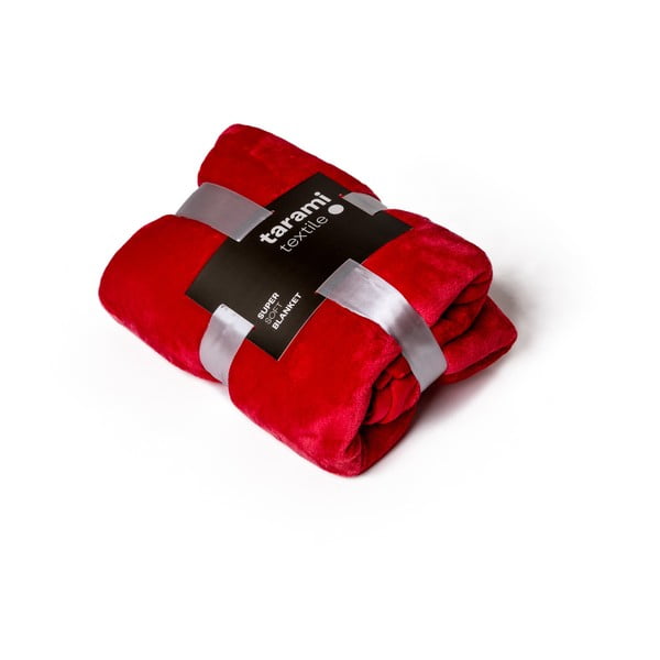 Coperta rossa , 200 x 150 cm - Tarami-image-3