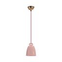 Lampadario per bambini rosa con paralume in ceramica Sewilla – Candellux Lighting