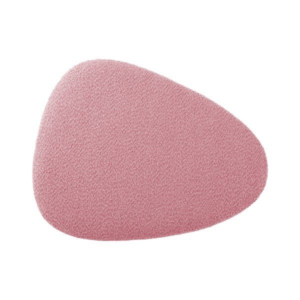 Sgabello in tessuto bouclé rosa Ada - Leitmotiv-image-2