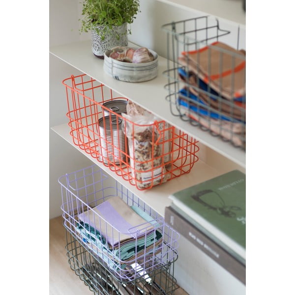 Cestino in metallo 31x16,5x16 cm Store-It - Mette Ditmer Denmark-image-1